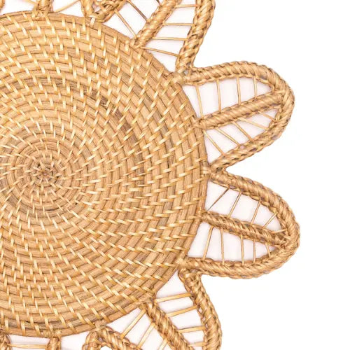 Rattan Wicker Placemats (Sun)