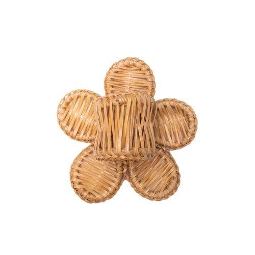 Rattan Napkin Rings (Flower)