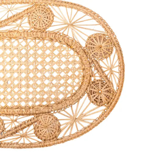 Rattan Wicker Placemats (Oval)